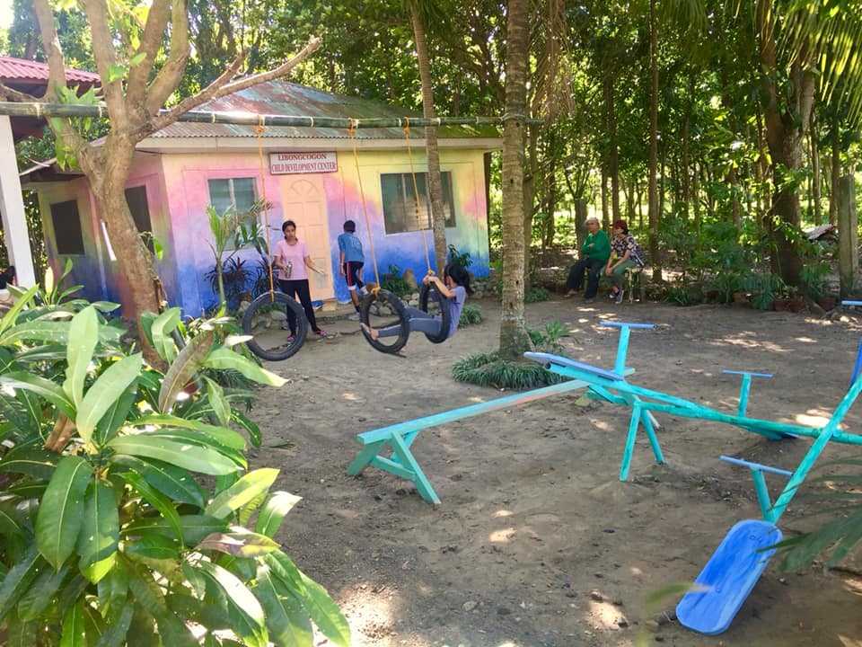 Renovation of barangay day care center by GCWS high school students