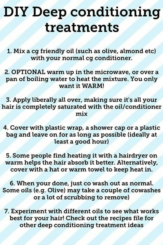 DIY Deep Conditioning For Curly Hair