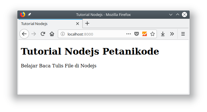 Read Files at Nodejs