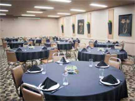 Dining hall at Unsinkable Watrous Manitou