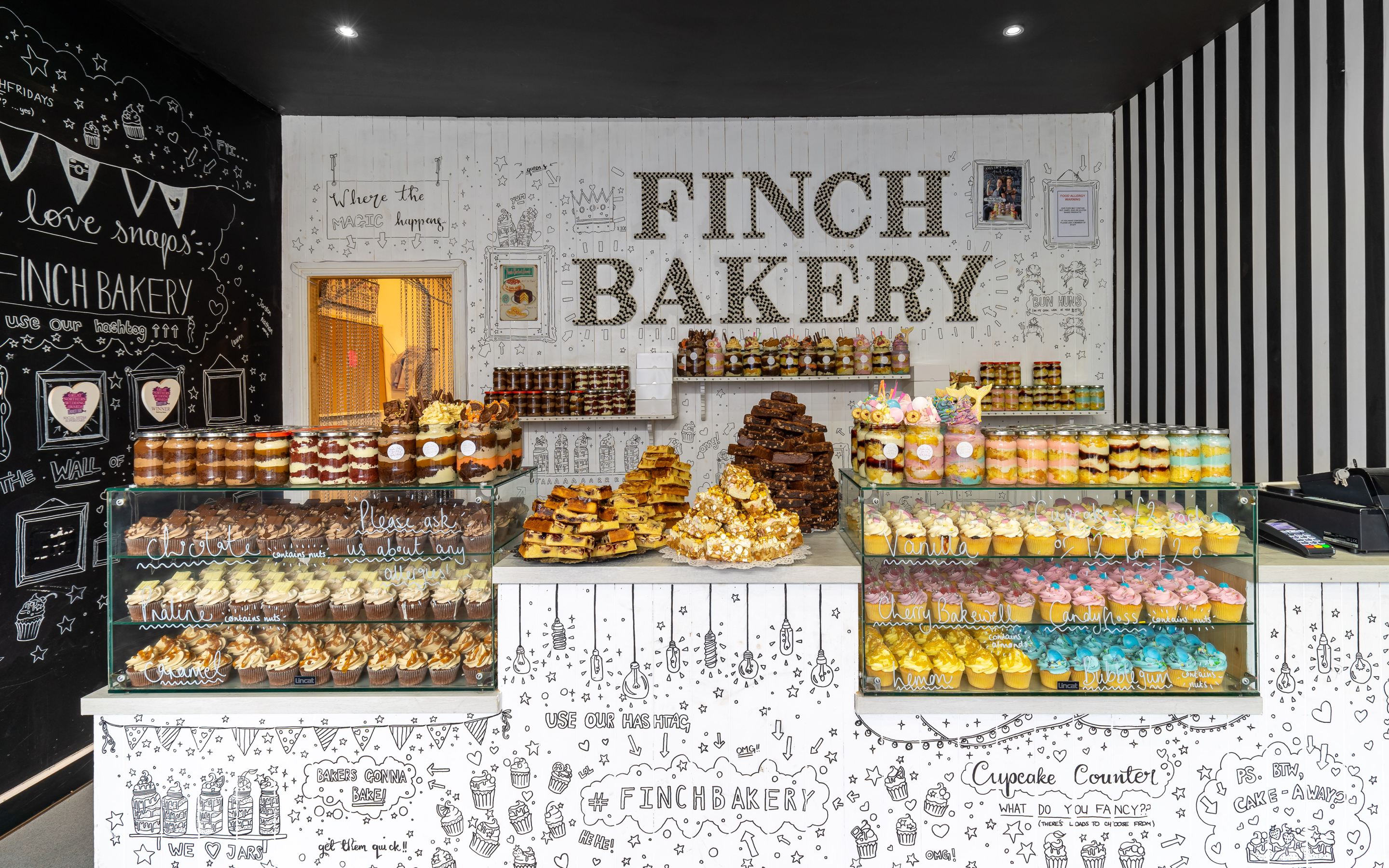 Website and online store design for Finch Bakery