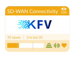 SD-WAN Service Tile in Highlight