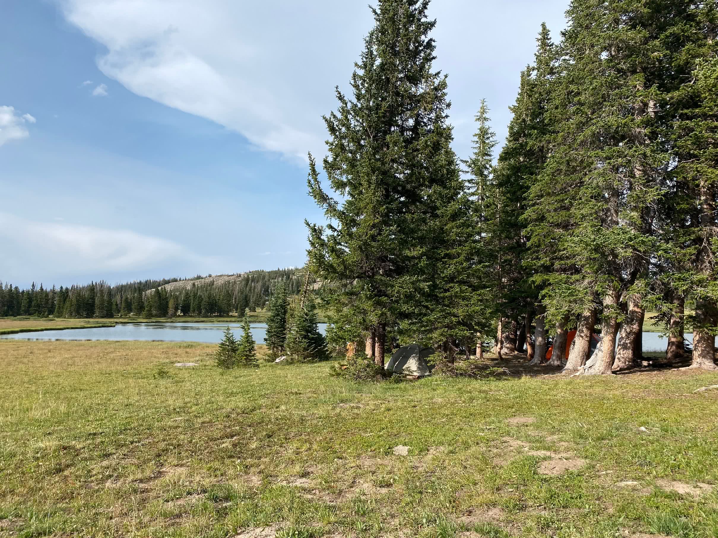 More views of our camp at Sheep Lake
