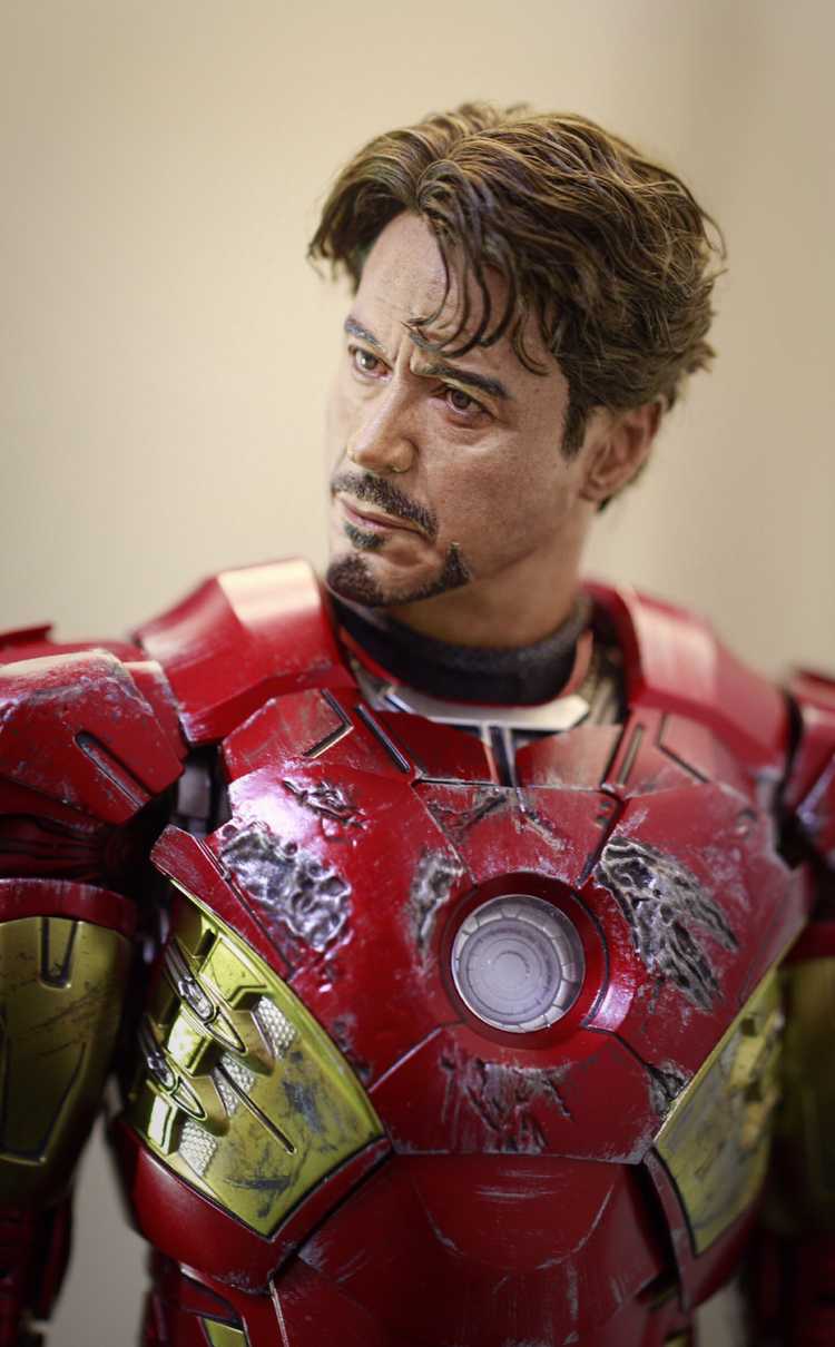 Hot Toys Metal Iron Man 1/6