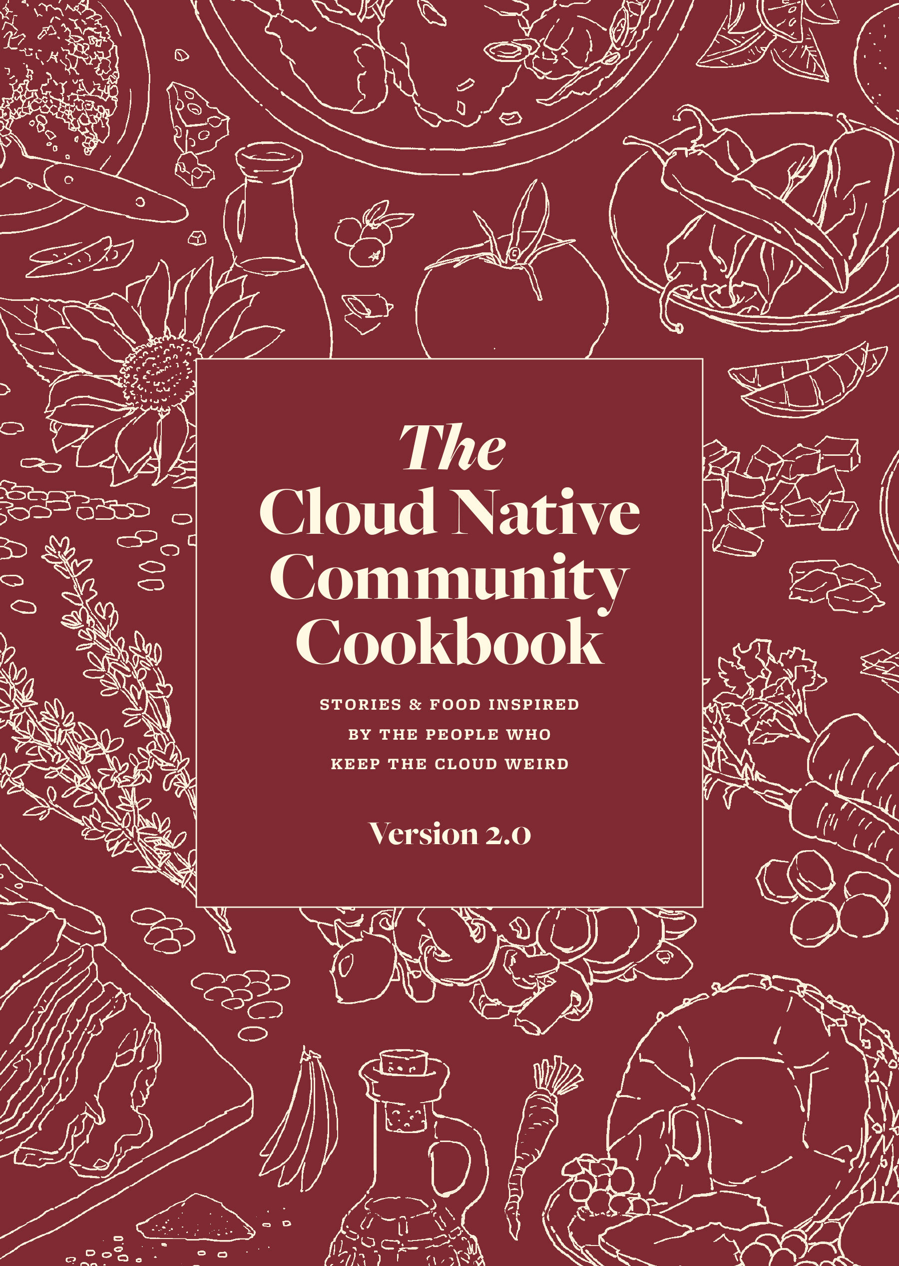 Cover image for the Cloud Native Community Cookbook version 2