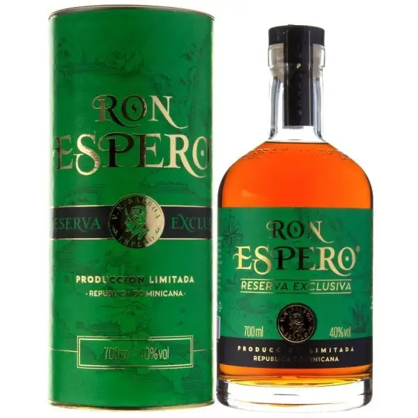 Image of the front of the bottle of the rum Ron Espero Reserva Exclusiva
