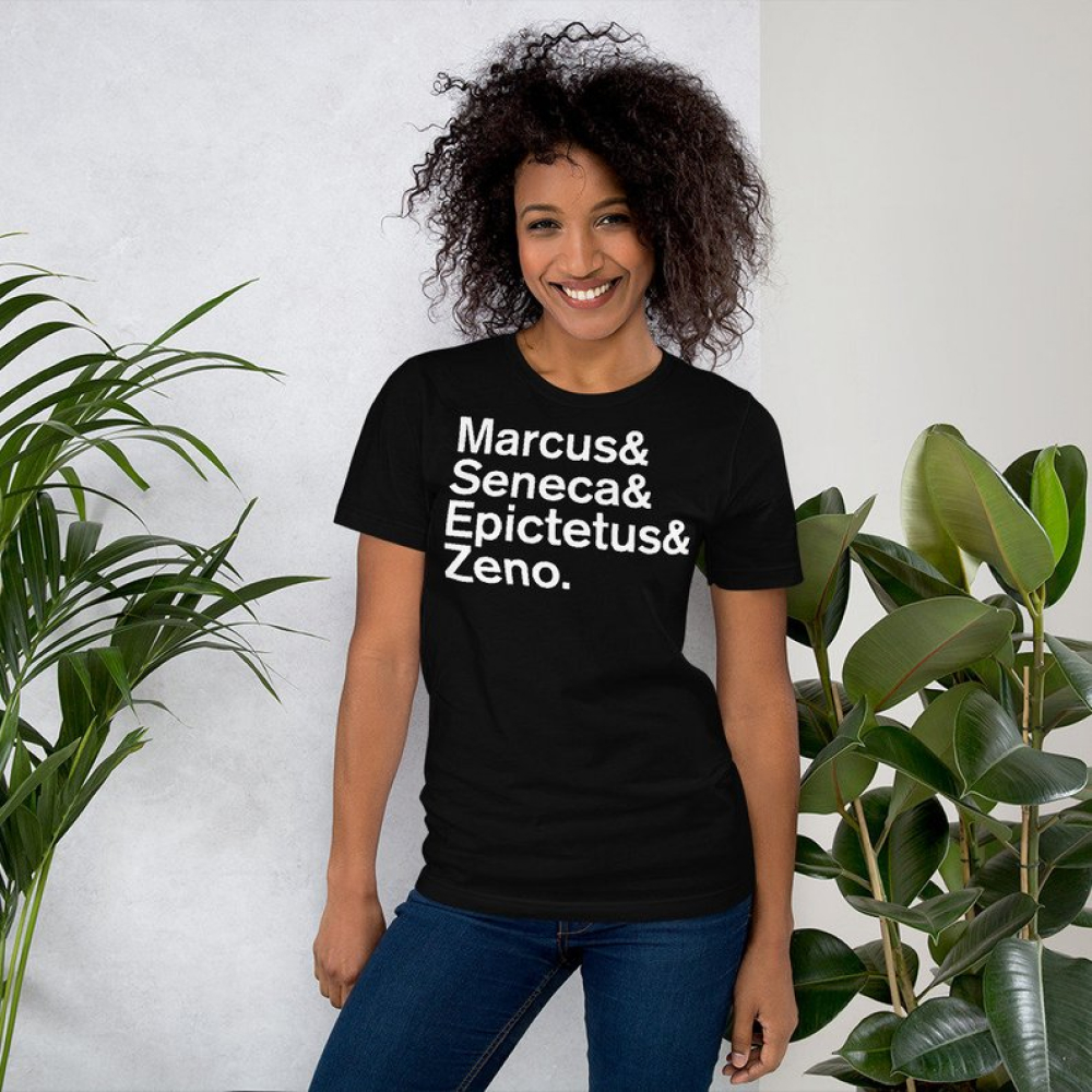 Womens tshirt with famous philosopher names