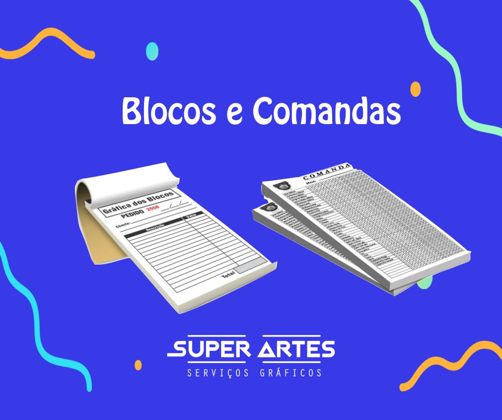 blocos e comandas