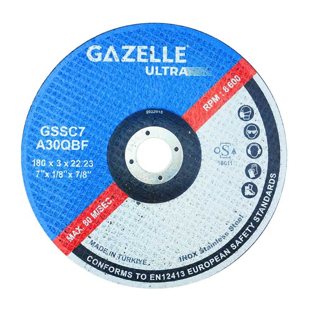 7 In. Stainless Steel Grinding Disc, Ultra