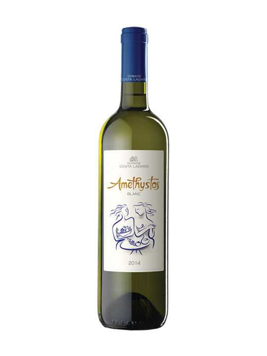 Epicerie-Grecque-Produits-Grecs-Vin-grec-blanc-Amethystos-Costa-Lazaridi