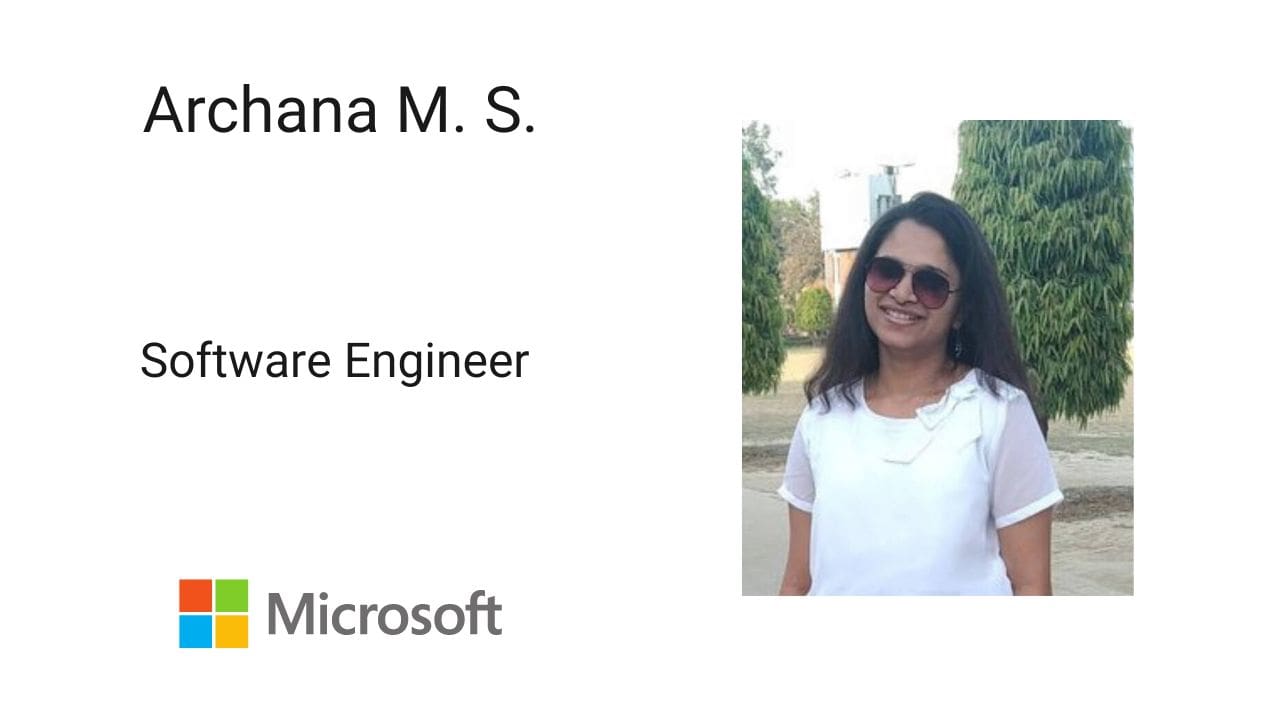Journey from remote village to being software engineer at Microsoft