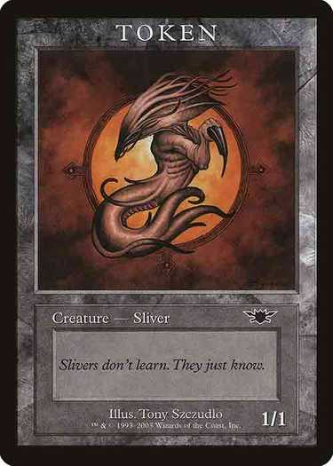 1/1 Colorless Sliver Creature Token | MTG.onl Tokens