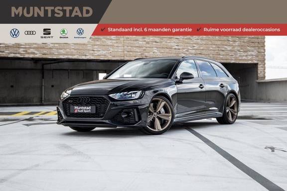 Audi A4 Avant 2.9 TFSI RS4 quattro | 450PK | Style pakket Brons | Keramische remschijven | RS Dynamic | B&O | Sportdifferentieel | 280 km/h Topsnelheid |