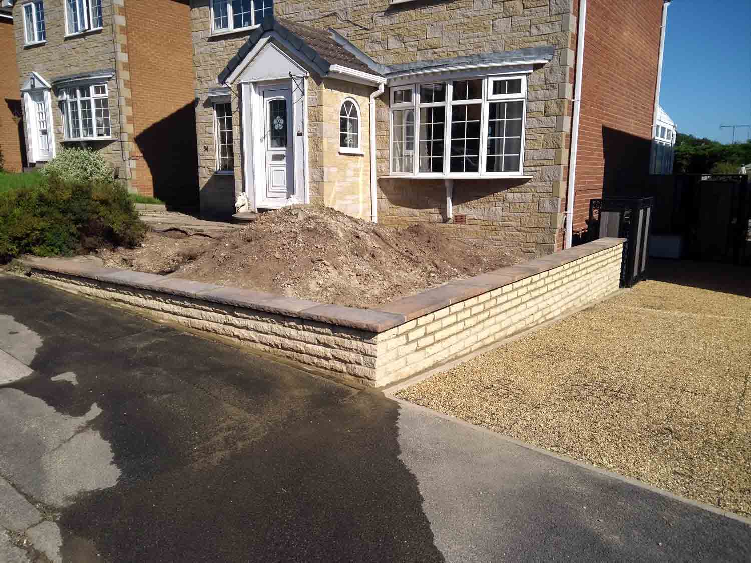 Boundary wall, Ripon Road, Harrogate