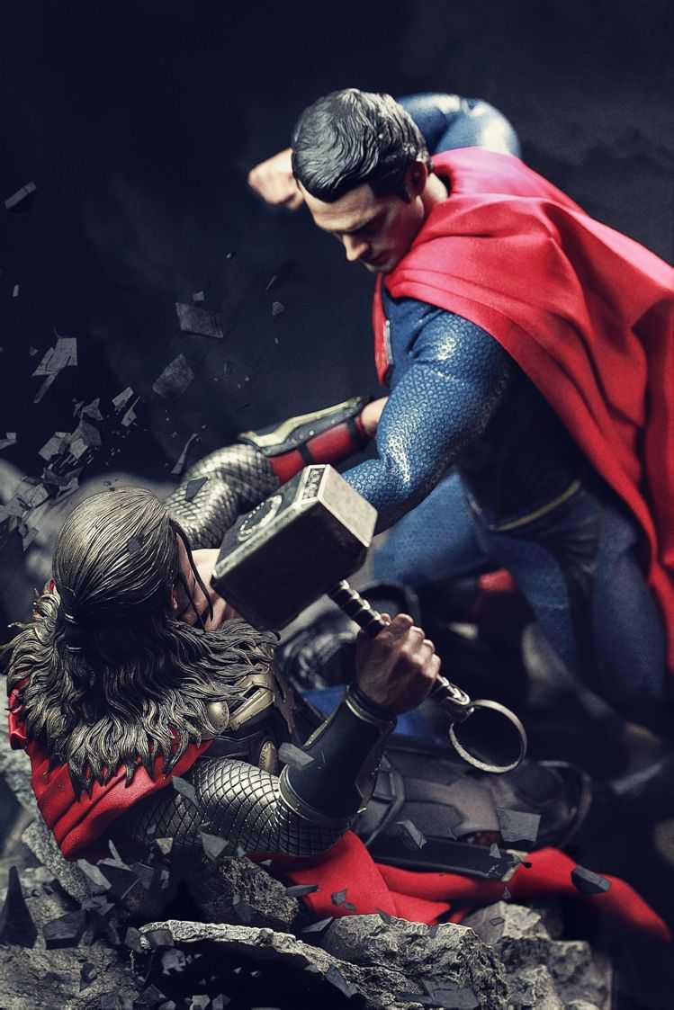 THOR VS MAN OF STEEL