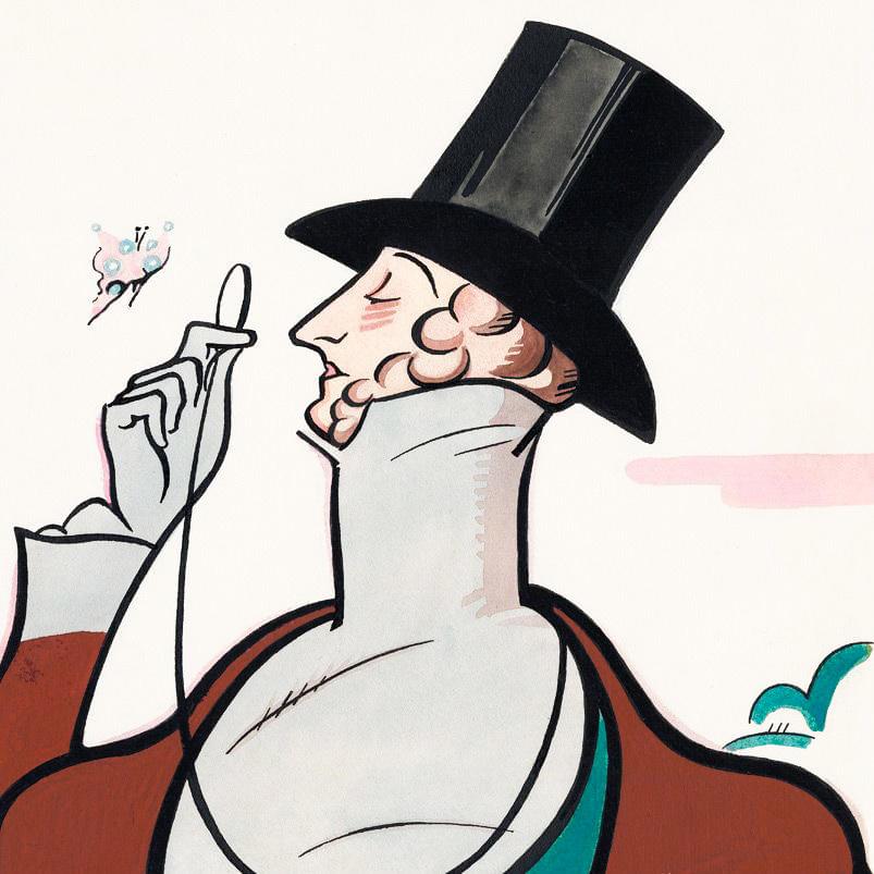 Фрагмент обложки журнала The New Yorker от 22 февраля 1936 года