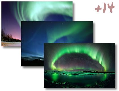 Northern Lights theme pack