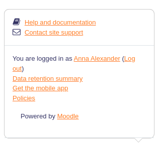 Help and documentation for this page