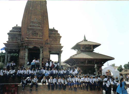 Bhaktapur schoolchildren