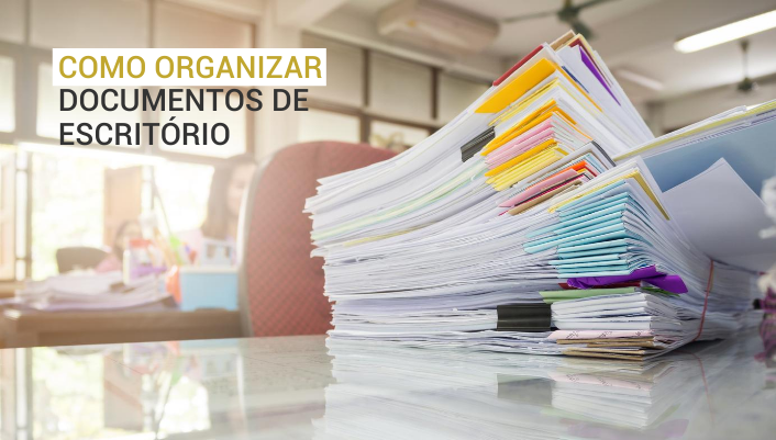Imagem em destaque para o artigo: 10 passos para organizar documentos de escritório