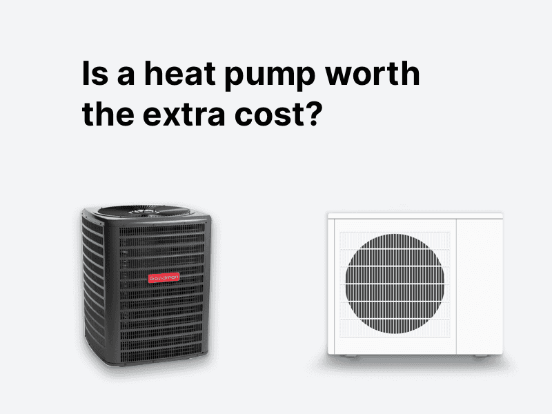 Heat pumps vs. AC — Why Upfront Costs Can Be Misleading