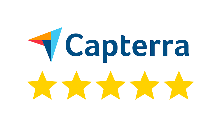 Capterra 5 star rating