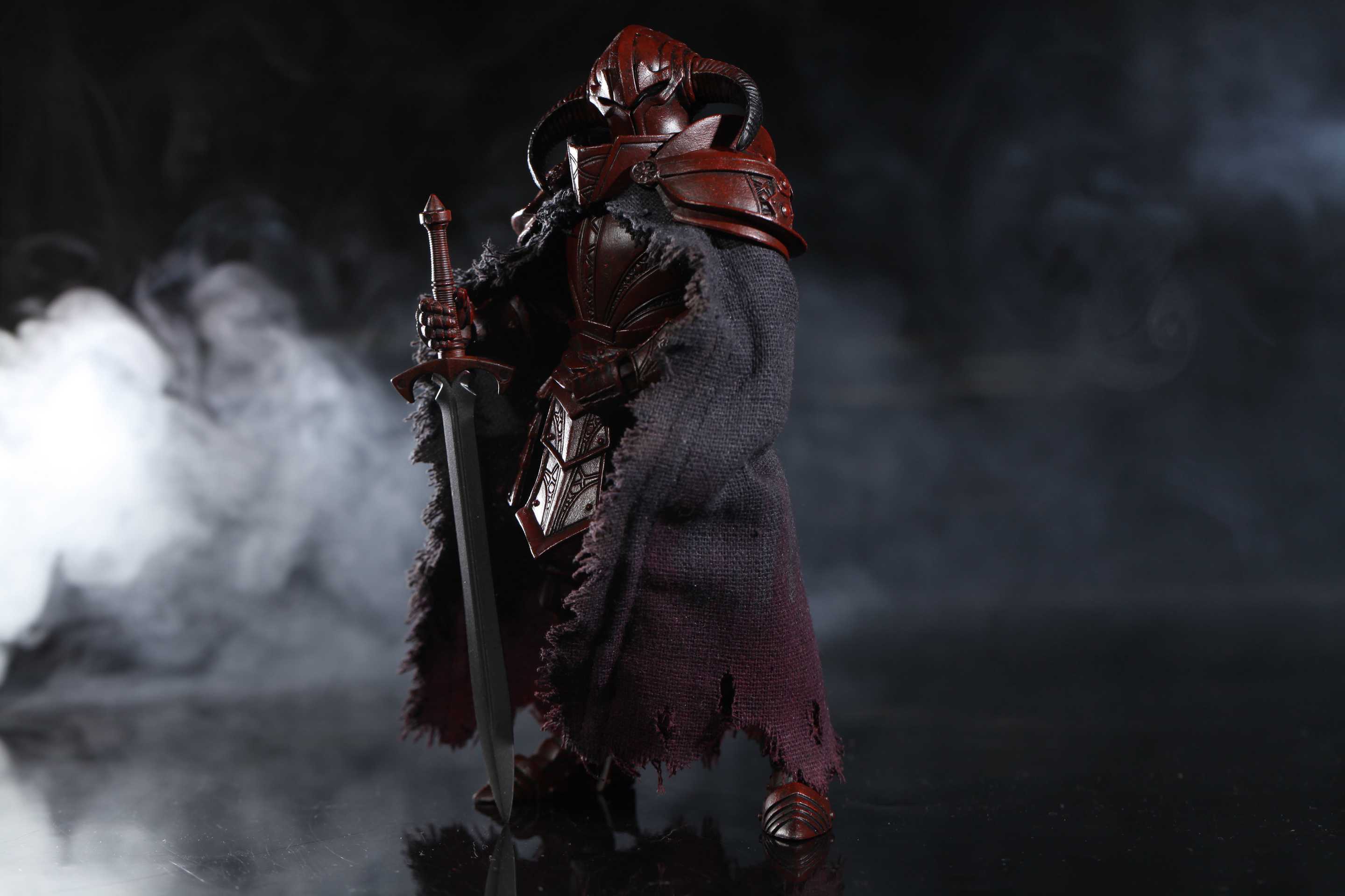 Blood Knight With Cloak