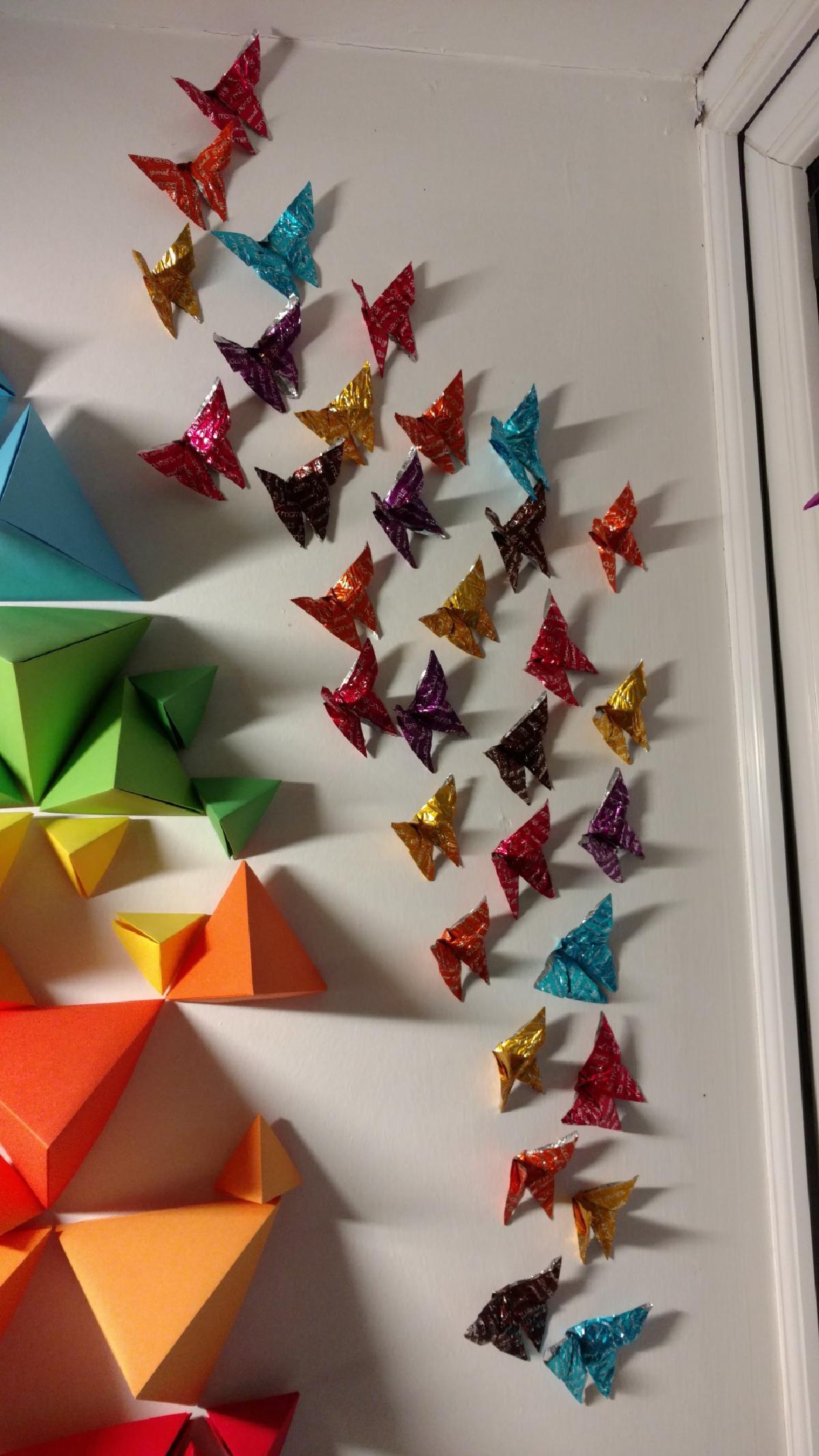  Origami  Butterflies Wall  Art  From Thorntons Moments 