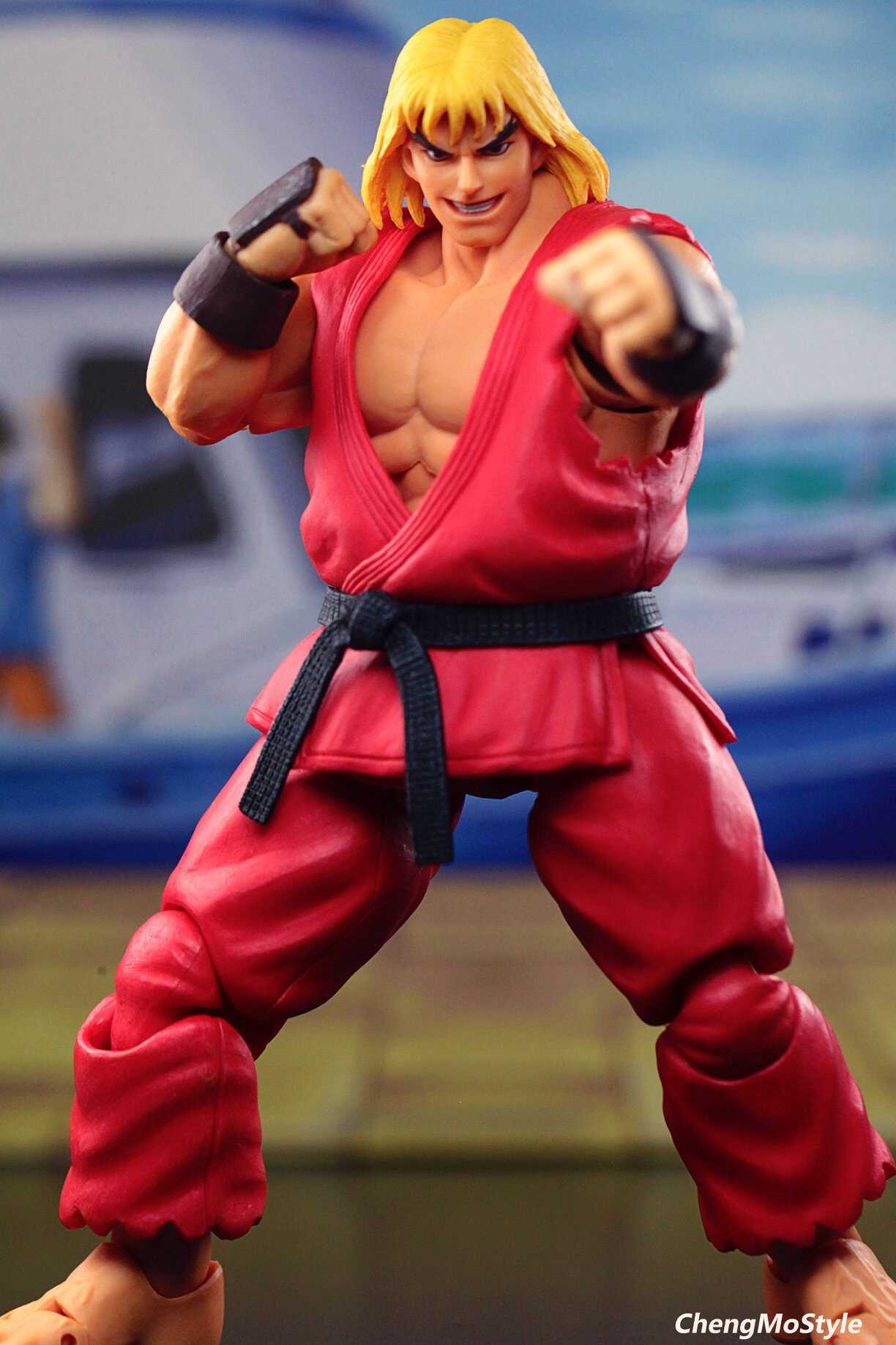 「ChengMoStyle」Street Fighter II Ken 1/12 Scale Figure | Figround