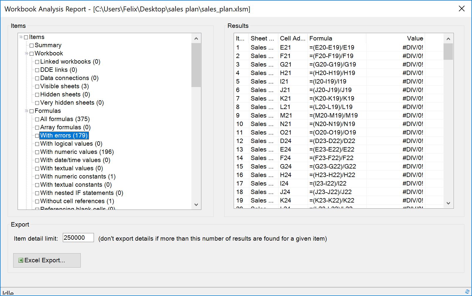 Xltrail Version Control For Excel Spreadsheets How To Find Formula Errors In Excel Spreadsheets