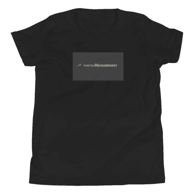 "Perception Management" (Children's, Unisex, Black T-Shirt)