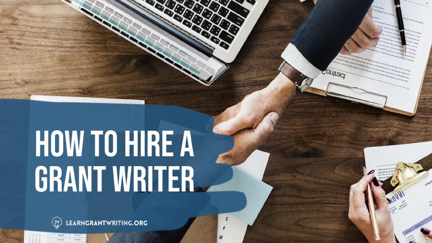 How To Hire a Grant Writer image