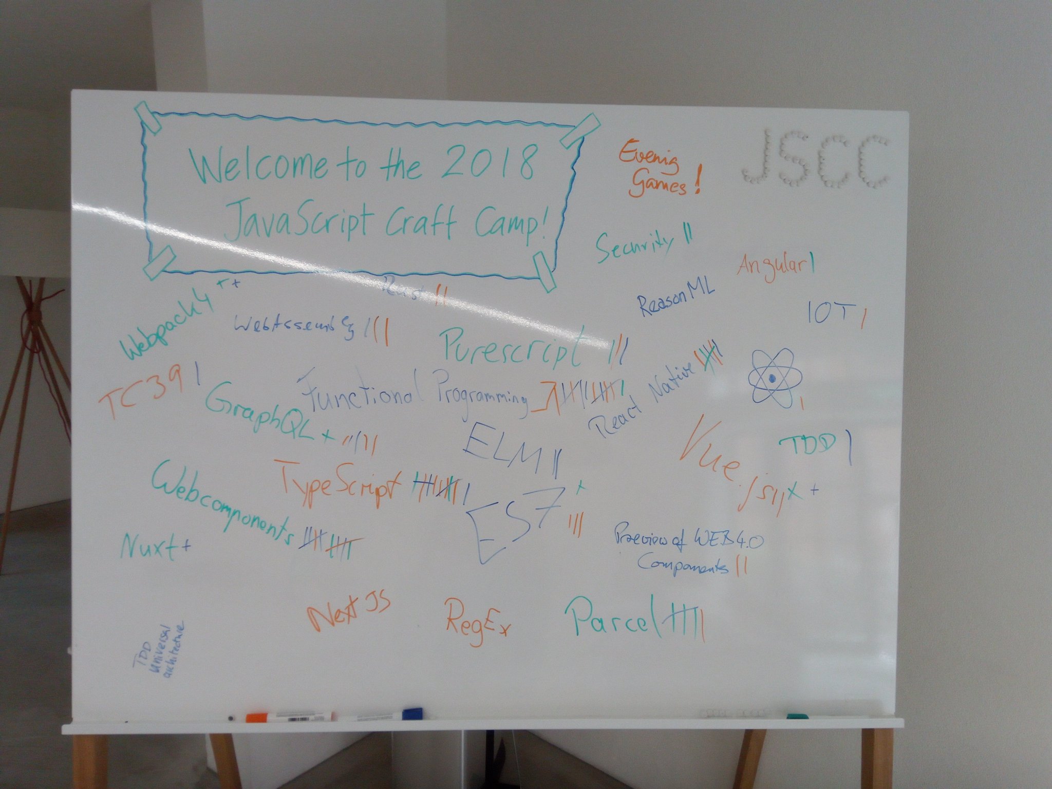 Impression 20 of 37 from JSCraftCamp 2018