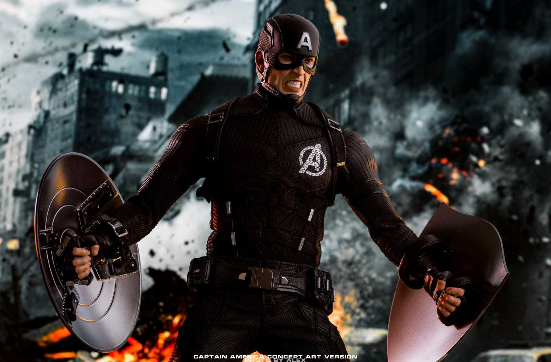 Hot Toys Captain America Concept Art Version