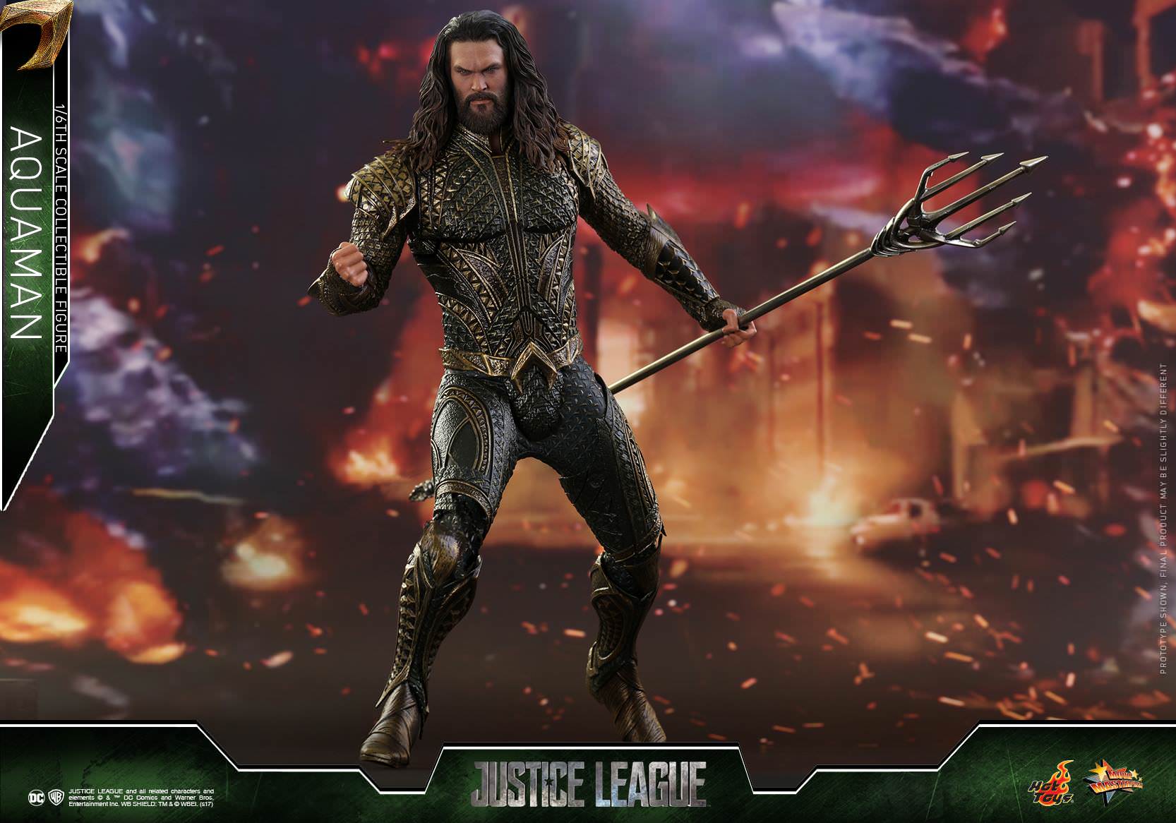 Hot Toys Justice League MMS447 Aquaman 1/6th Scale Collectible Figure