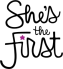 She's the first logo