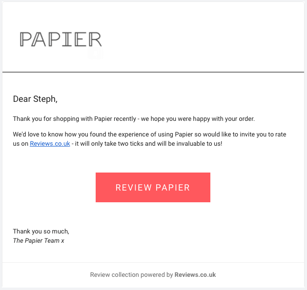Papier email
