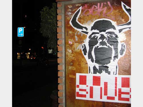 Snub in Barcelona, Spain