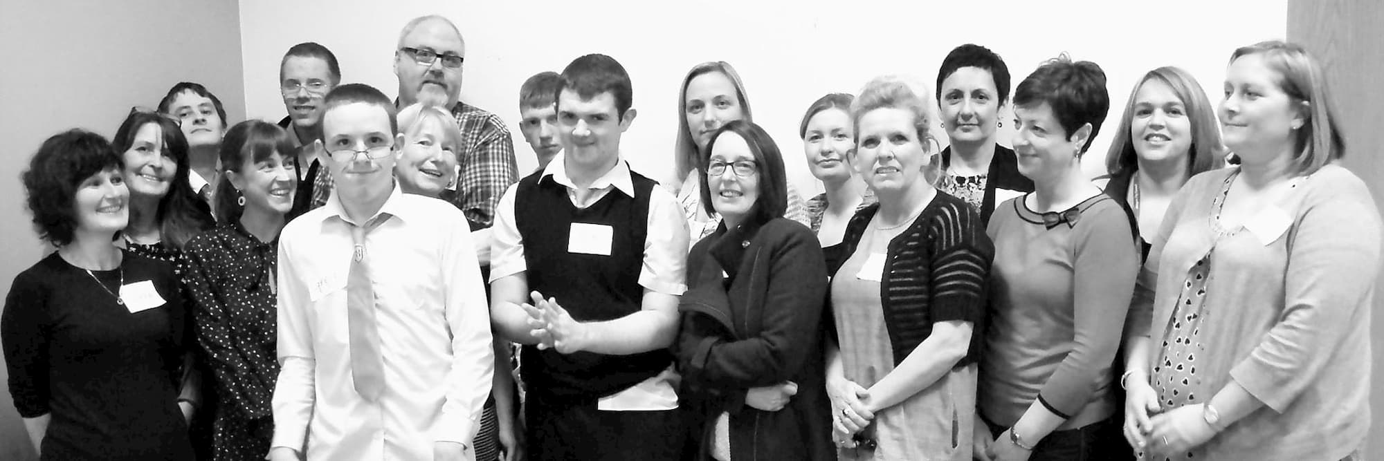 Glasgow school leavers co-design team group photo