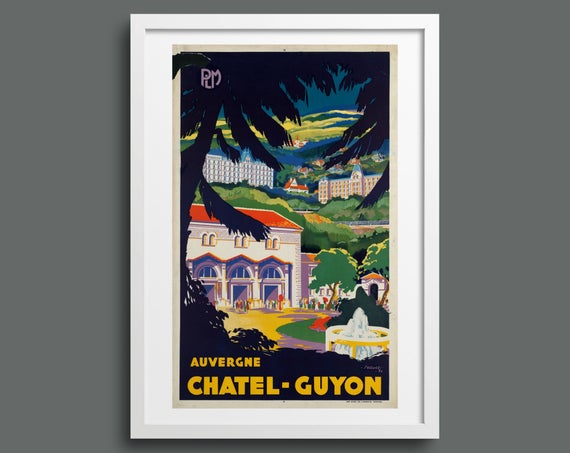Visit Châtel-Guyon, Auvergne, France 