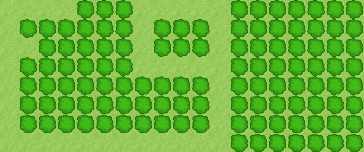 Procedurally generated levels for the game - moving turtle, path guaranteed
