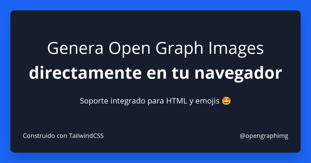 Genera imágenes directamente en tu navegador