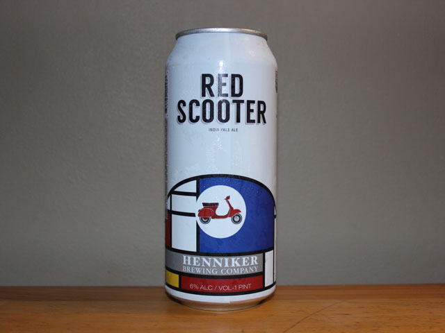 Henniker Brewing Company Red Scooter
