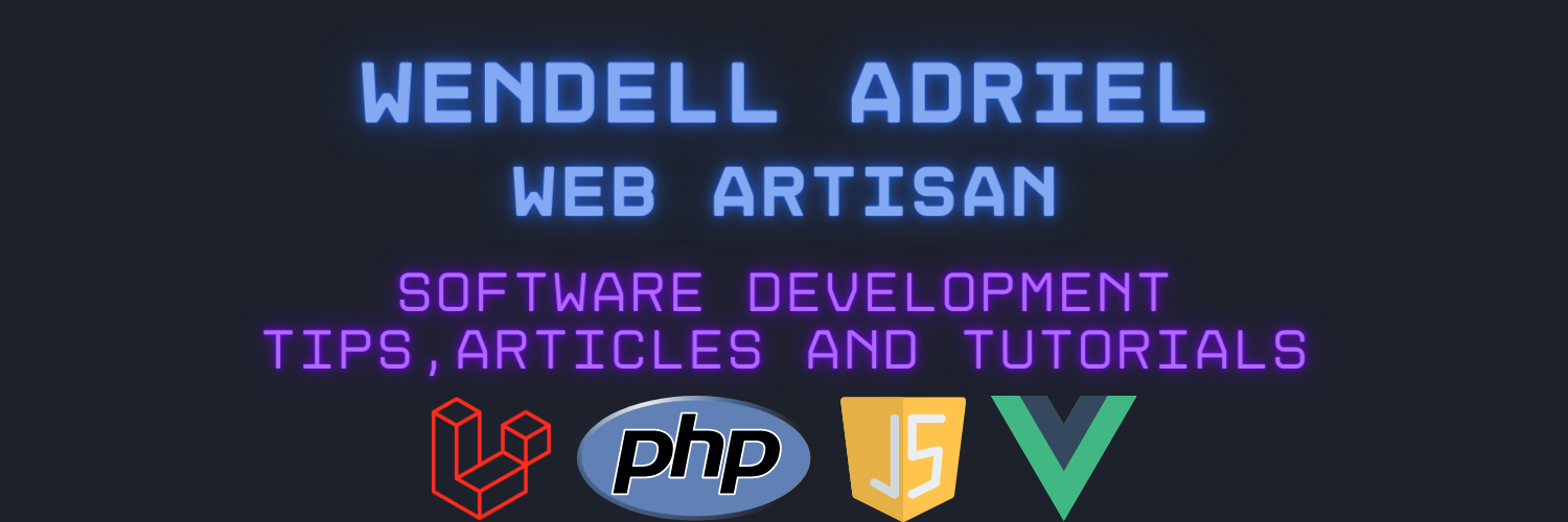 Wendell Adriel - Web Artisan