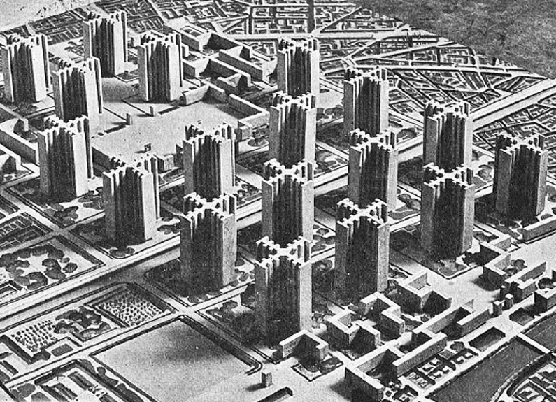 Le Corbusier's plan for Paris