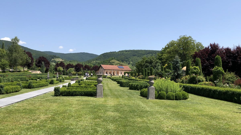 Intrarea în I Giardini di Zoe