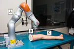 Evolutionary Motion Control Optimization in Physical Human-Robot Interaction