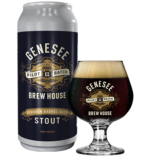 Genesee Bourbon Barrel-Aged Stout can