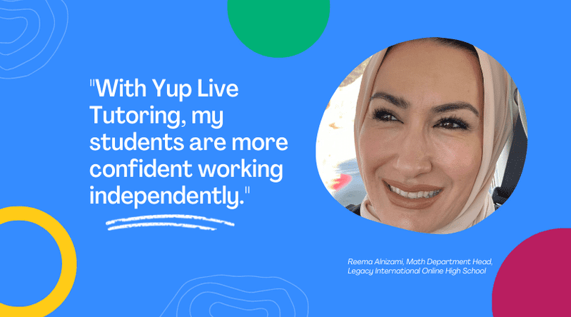 The Benefits of Adding Yup Live Tutoring to ASSISTments for a Virtual School Teacher