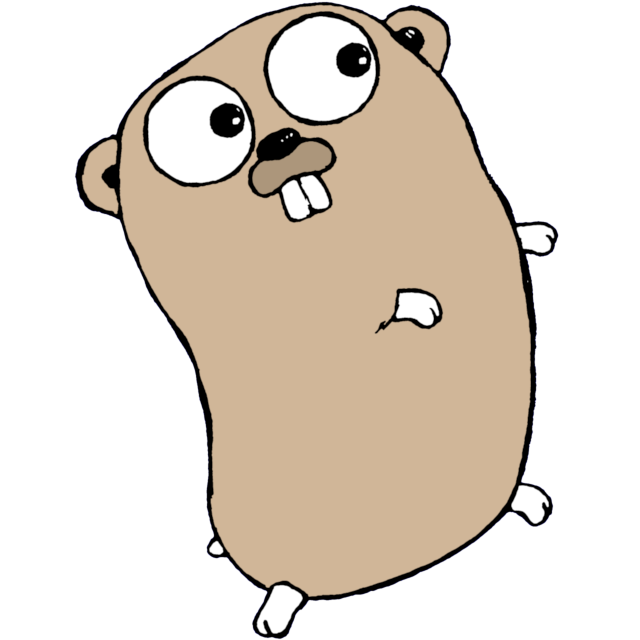 Gopher のイラスト